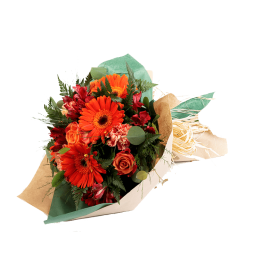 bouquet de flores coloridas